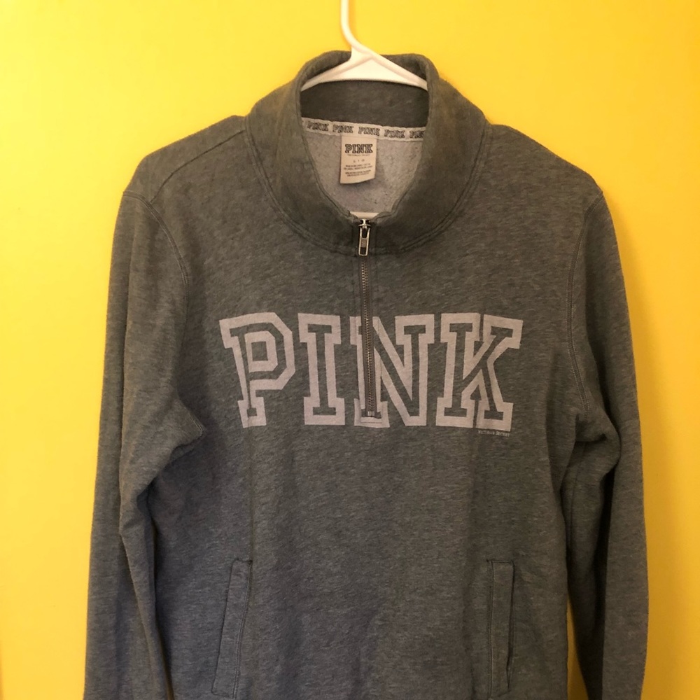 VS Pink Tunic Half-Zip